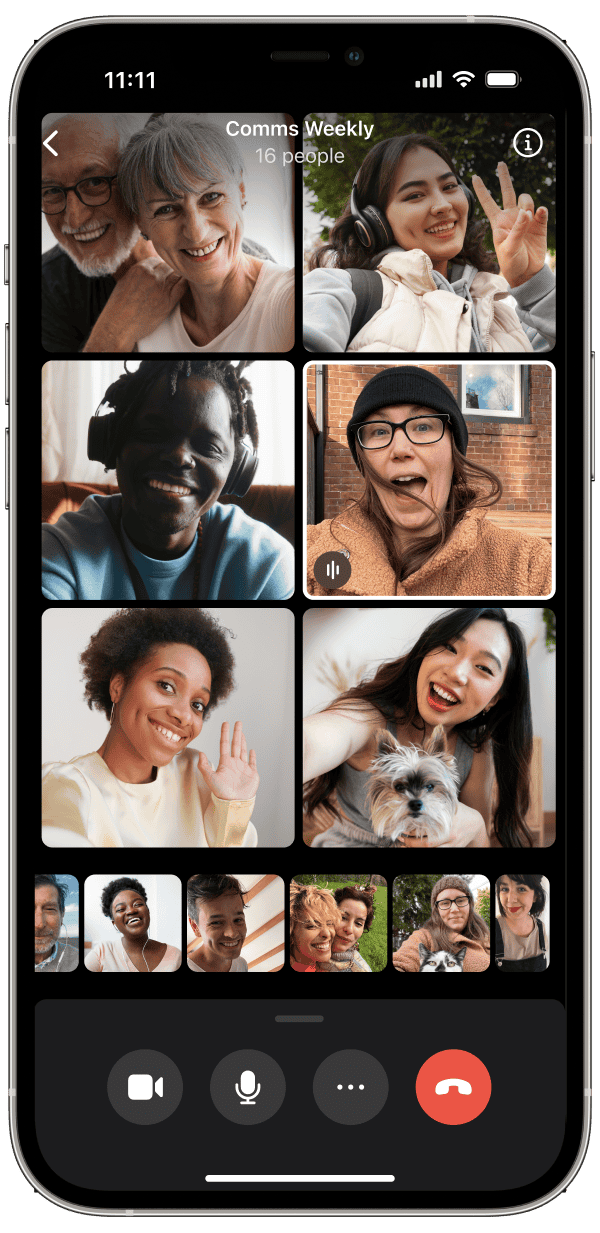 Signal iPhone 界面预览